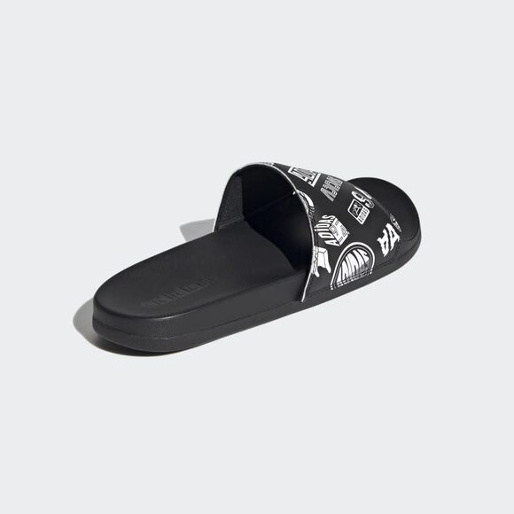 NWT adidas Unisex Adilette Comfort Slide Sandal – Core Black/White, Size 11 main image 5